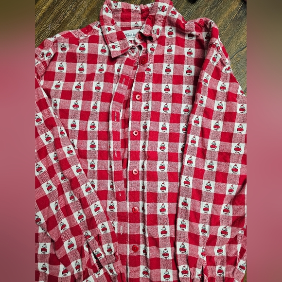 Santa button down - Picture 1 of 3